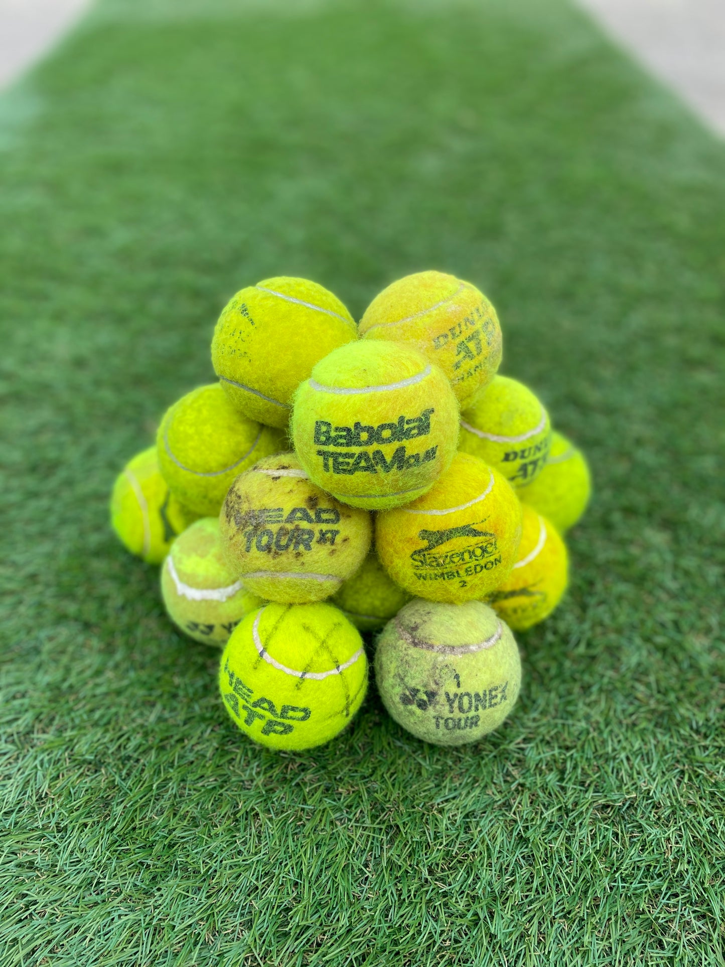 Grade F 'Budget' Pre-Owned Tennis Balls