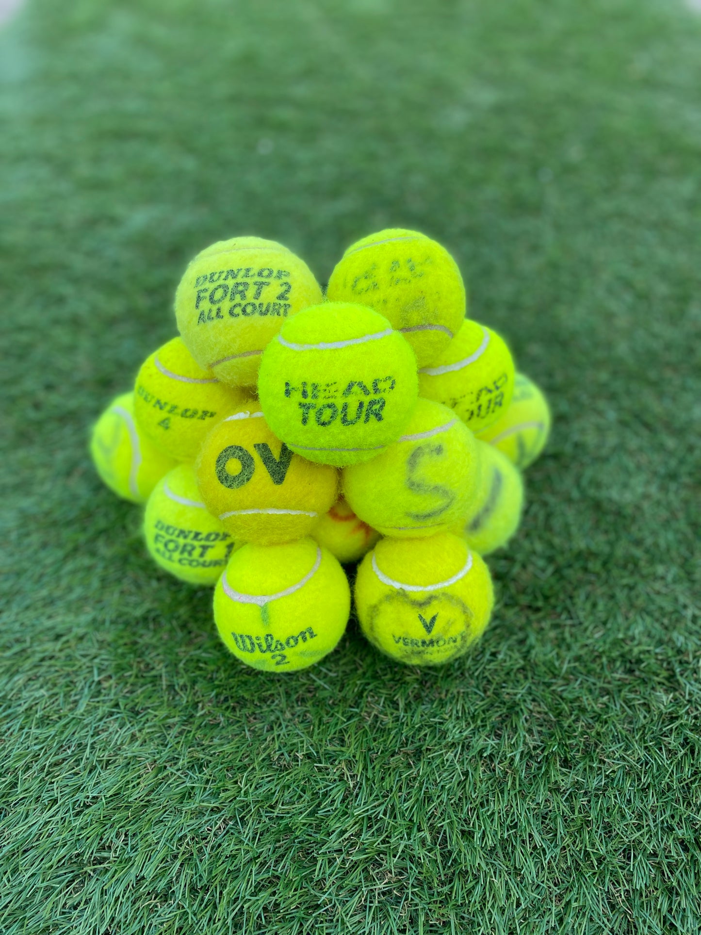 Grade D 'Good' Pre-Owned Tennis Balls