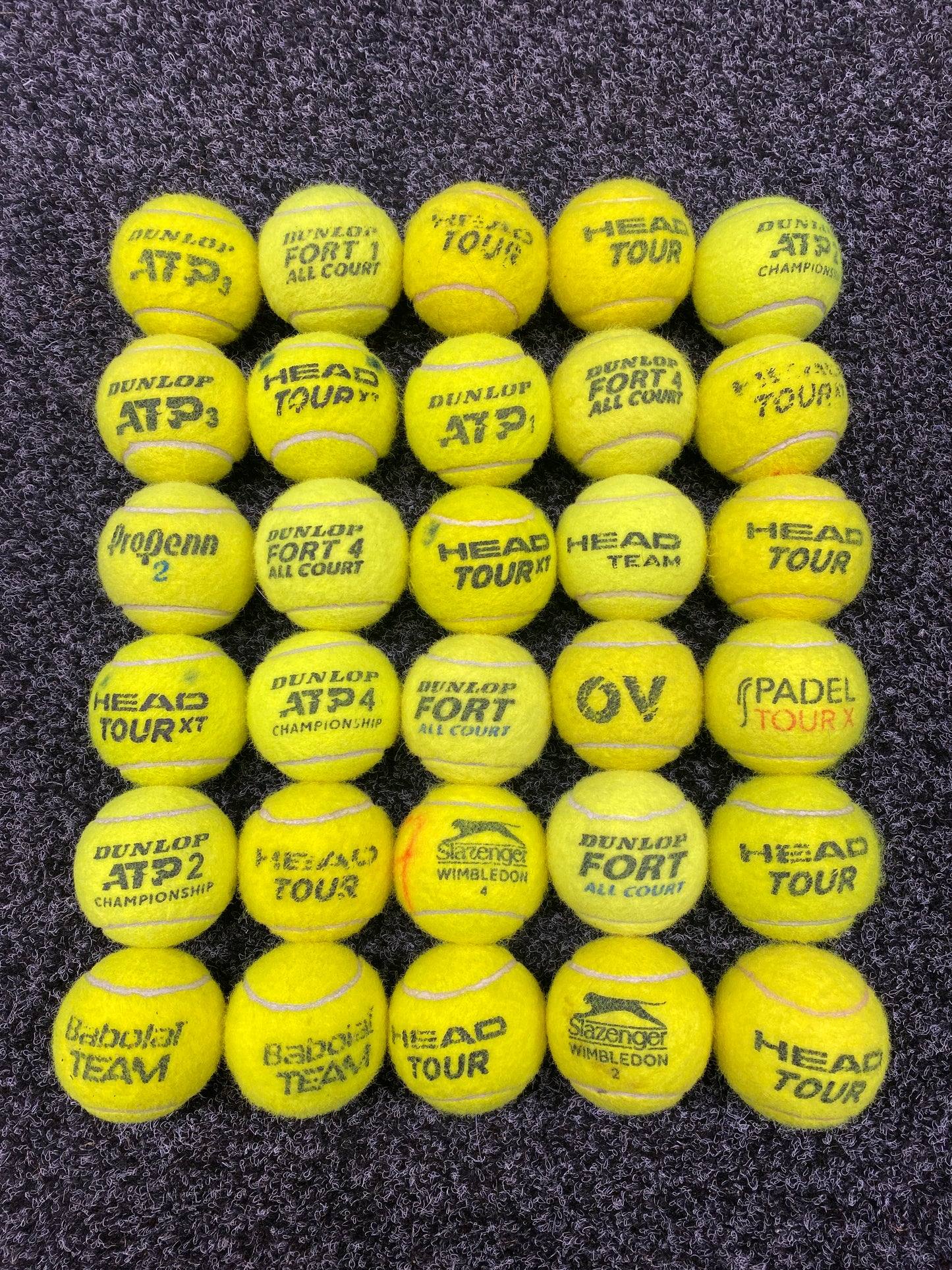 30 'Good' grade tennis balls